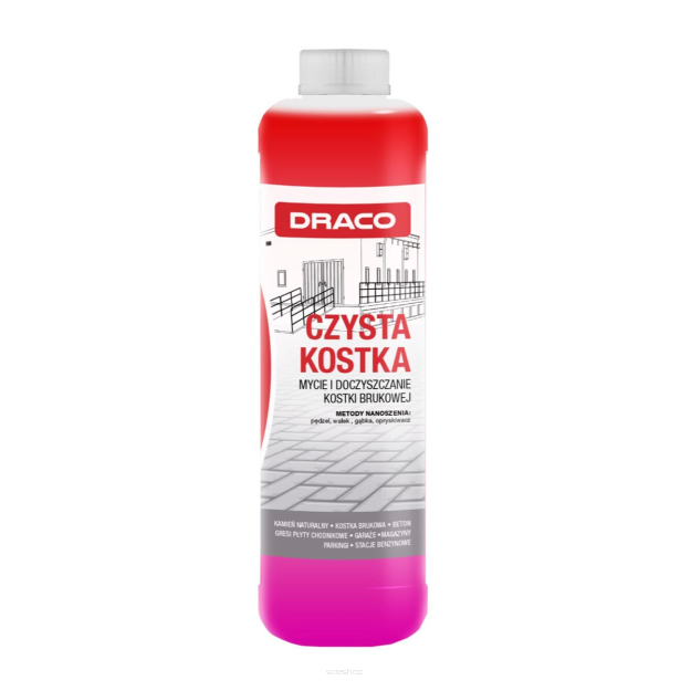 Czysta kostka - mycie i czyszczenie kostki brukowej